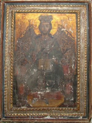icoană - Simon din Bălgrad; Iisus Hristos Mare Arhiereu și Învățător