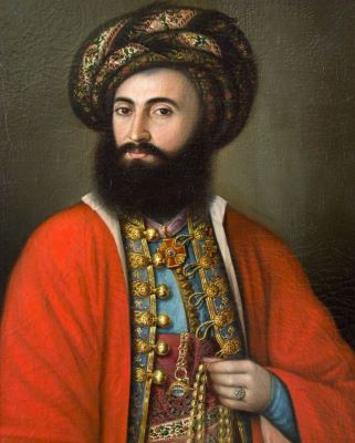 pictură - anonim; Constantin G. Cantacuzino cu turban (1793 - 1877)
