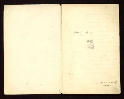 Titu Maiorescu - autor; Manuscris al lui Titu Maiorescu intitulat Poesie de X (III), datând din perioada studiilor gimnaziale și liceale de la Viena