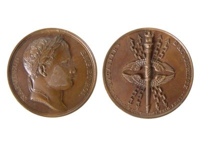 Medalie dedicată victoriei de la Austerlitz