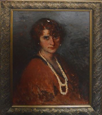 pictură de șevalet - Stoenescu, Eustațiu; Portret de femeie