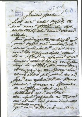 scrisoare - Barițiu, George; Barițiu, George către Iacob Mureșianu