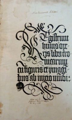 incunabul - Hartmann, Schedel, autor; Liber chronicarum cu[m] figuris et ymagi[ni]bus ab inicio Mu[n]di