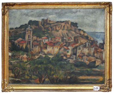 pictură de șevalet - Grigorescu, Lucian; Peisaj