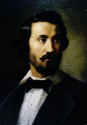 pictură de șevalet - Tattarescu, Gheorghe; Autoportret