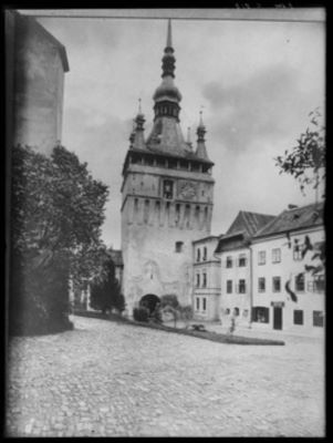 turnul cu ceas din Sighișoara - Emil Fischer