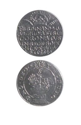 Medalie dedicată încoronării lui Ferdinand al IV-lea ca rege al Boemiei