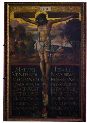 panou - Symon Pictor; Benedictus Moler (pictor); Răstignirea