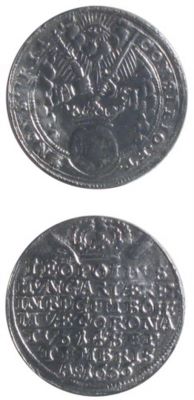 Medalie dedicată încoronării lui Leopold I ca rege al Boemiei