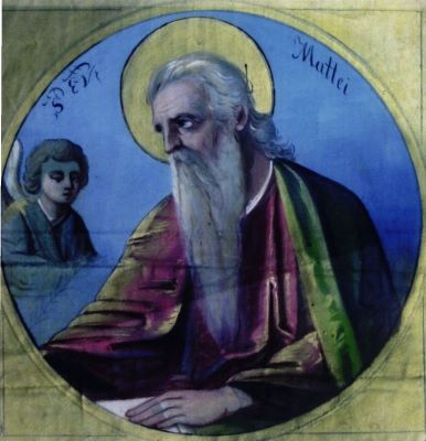 pictură - Tattarescu, Gheorghe; Sf. Evanghelist Matei