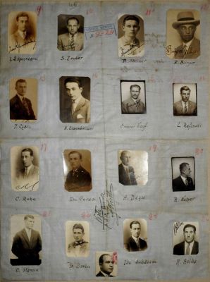 Pașaport colectiv pentru componenții echipei naționale de fotbal a României, 1930