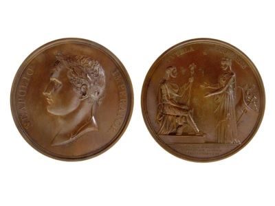 Medalie dedicată încoronării lui Napoleon I