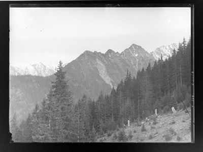 clișeu - Emil Fischer; Peisaj din Munții Făgăraș