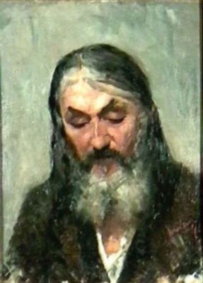 pictură de șevalet - Andreescu, Ion; Un bătrân