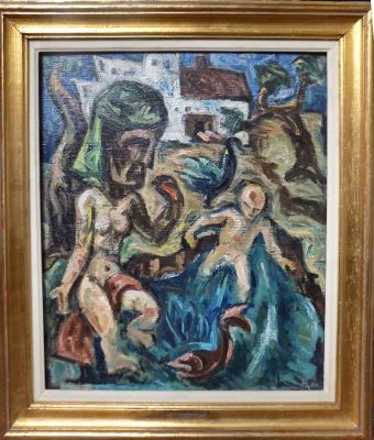 pictură de șevalet - Michăilescu, Corneliu; Alegorie