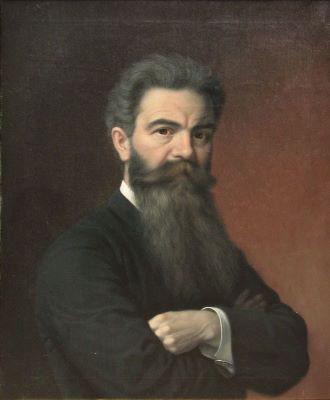 pictură de șevalet - Popp, Mișu; Autoportret