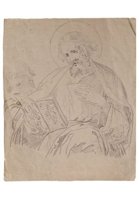 desen - Tattarescu, Gheorghe; Evanghelistul Marcu