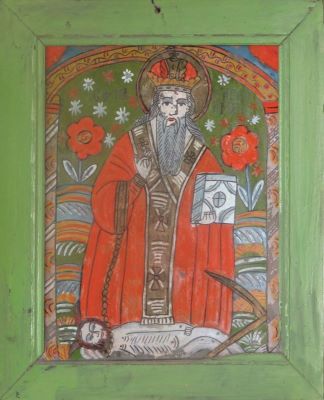 icoană; Sf. Haralambie
