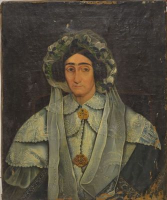 pictură de șevalet; Portret de femeie