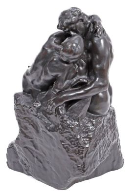 Sculptură - Rodin, Auguste (turnare Barbedienne); Sărutul [1904-1908]