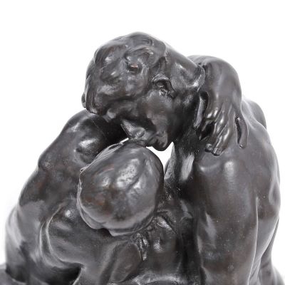 Sculptură - Rodin, Auguste (turnare Barbedienne); Sărutul [1904-1908]