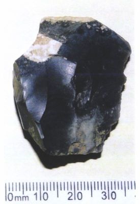 așchie; Èclat cortical