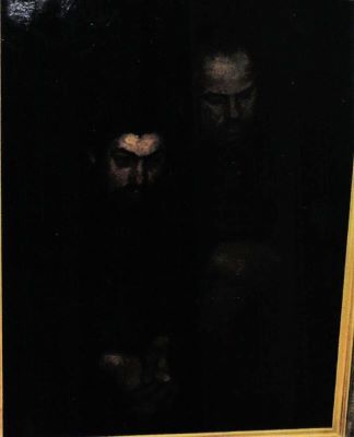 pictură de șevalet - Baba, Corneliu; Doi călugări