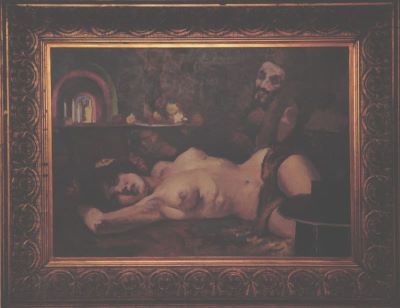 pictură de șevalet - Capidan, Pericle; Scenă de harem