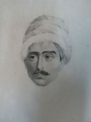 desen - Szathmári, Carol Popp de; Cap de arab