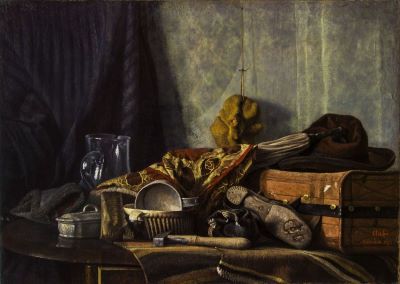 pictură de șevalet - Stahi, Constantin Dimitrie; Natură moartă