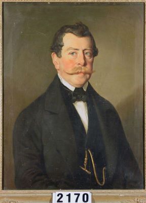 pictură de șevalet - Fiala, Anton; Portretul lui Drotleff