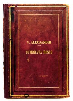 manuscris - Alecsandri, Vasile; Dumbrava Roșie