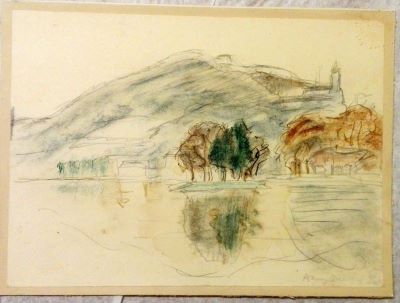 desen - Pallady, Theodor; Peisaj