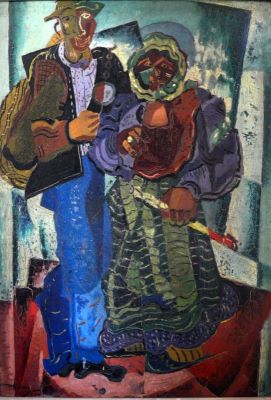 pictură de șevalet - Maxy, Max Hermann; Pereche