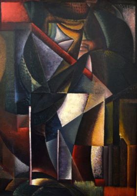pictură de șevalet - Maxy, Max Hermann; Compoziție