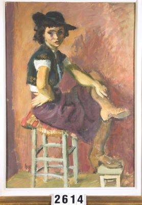 pictură de șevalet - Iser, Iosif; Spaniolă