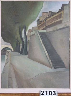 pictură de șevalet - Phoebus, Alexandru; Peisaj din Paris