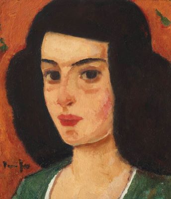 pictură de șevalet - Tonitza, Nicolae; Venețiană (Putana)