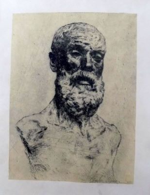gravură - Popescu, Gabriel; Jean Paul Laurens