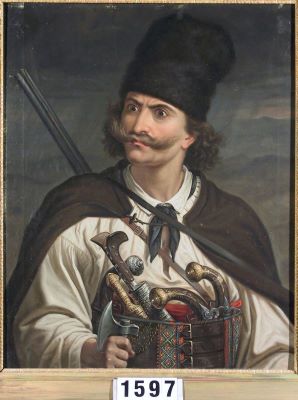 pictură de șevalet - Popp, Mișu; Haiducul Radu Anghel