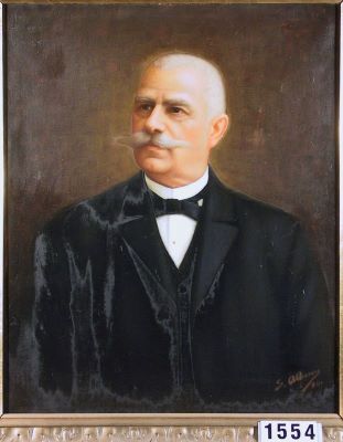 pictură de șevalet - Albescu, Sava; Portret de bărbat