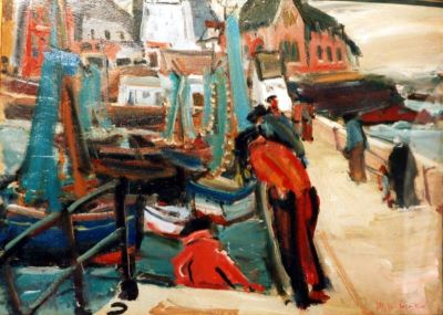 pictură de șevalet - Arnold, Mendel Wechsler (Max); Port