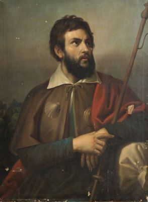 pictură de șevalet - Pompilian, Gheorghe (George) Ioachim; Păstor (Pelerin)