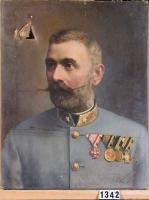 pictură de șevalet - Heilmann, Ferdinand; Maiorul Grossinger