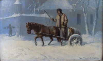 pictură de șevalet - Trenk, Henri; Sacagiu