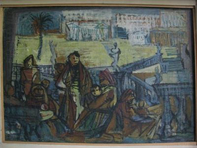 tablou - Iancu, Marcel; Peisaj oriental