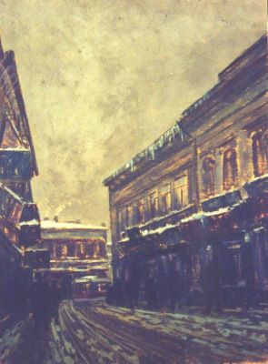 pictură de șevalet - Visconte, Henri; Str.(ada) Smârdan
