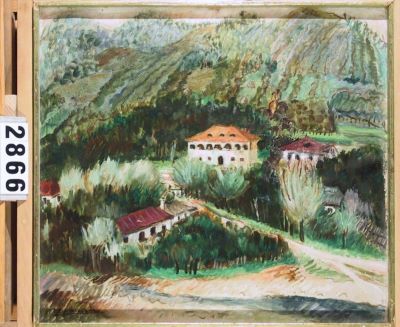 pictură de șevalet - Eleutheriade, Micaela; Peisaj