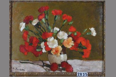 pictură de șevalet - Luchian, Ștefan; Garoafe