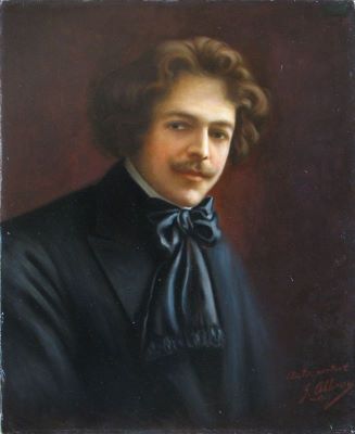 pictură de șevalet - Albescu, Sava; Autoportret